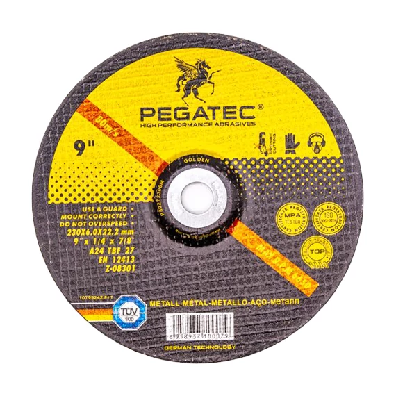 Tisztítókorong fémhez PEGATEC 125x6 mm